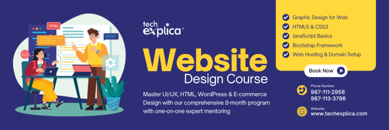 Why Website Design Is Still a Hot Career in 2025 – Course, Skills & Future Scope
