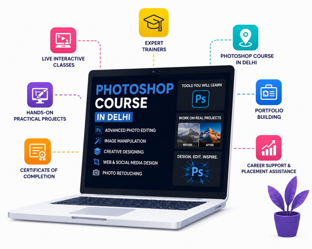Photoshop course in delhi