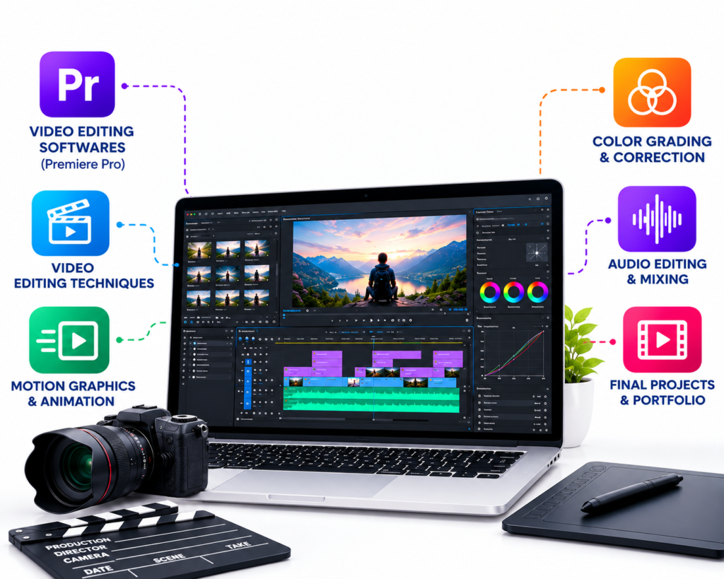 Modern Video Editing in delhi | best video editing institute in delhi
